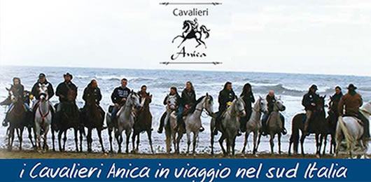 I Cavalieri Anica in viaggio nel sud Italia